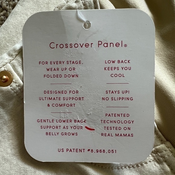 NEW Isabel Maternity Crossover Panel Skinny Jeans Sz.‎ 14 - Picture 8 of 13